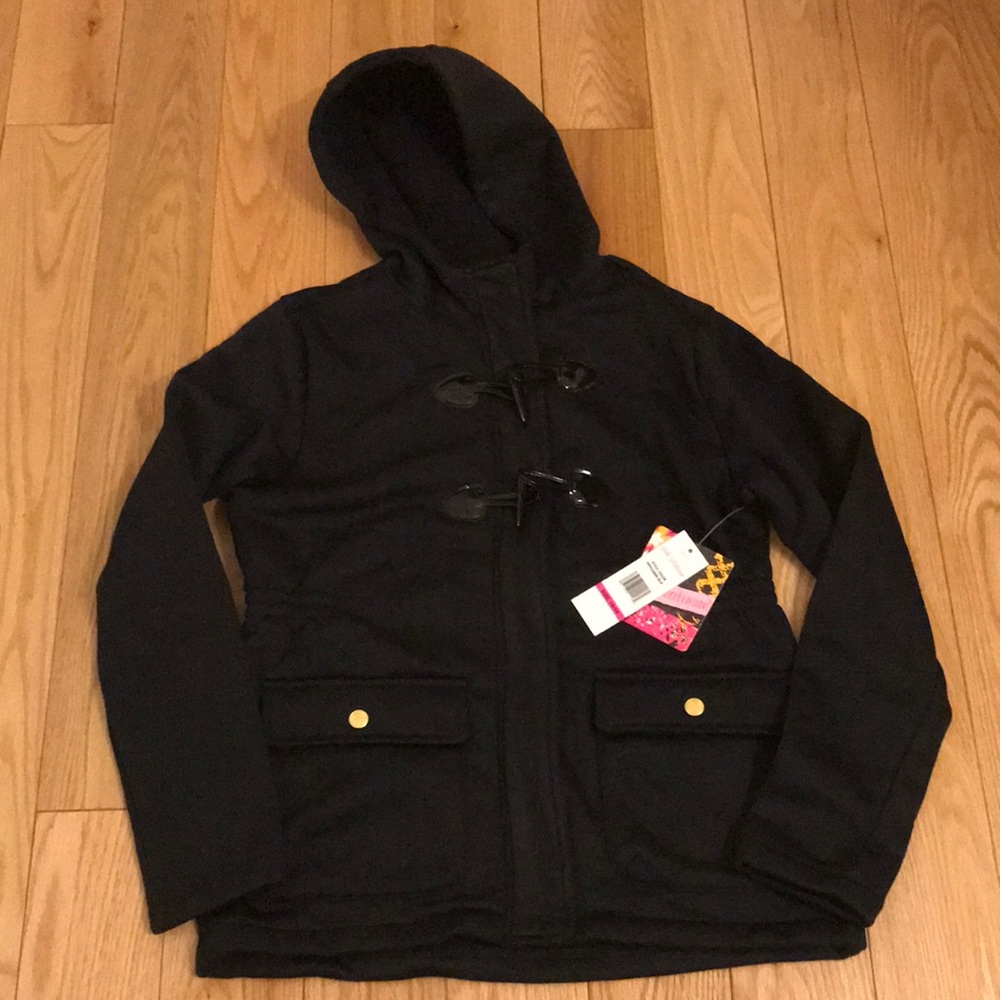 NWT light weight jacket with toggle details